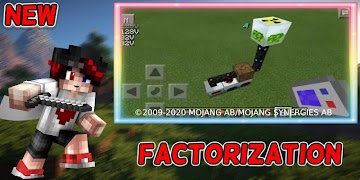 برنامه‌نما Factorization Mod for MCPE عکس از صفحه