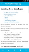 3 Schermata React 16.13 Docs