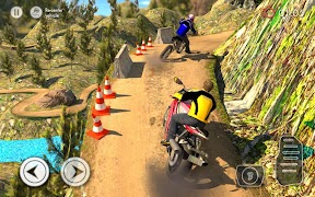 الطرق الوعرة دراجة سباق - Race تصوير الشاشة 4