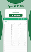 XLS File Reader - Spreadsheet 截圖 2