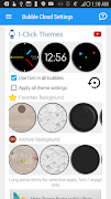 Minimal Bubble Watchface Pack7 اسکرین شاٹ 7