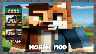 Morph Mod for Minecraft PE captura de pantalla 3