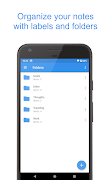 برنامه‌نما Private Notepad - safe notes عکس از صفحه