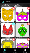 Mask Coloring Sheet 截图 1