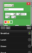 Food Diary screenshot 1