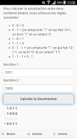 3 Schermata Nombre Décimal vers Binaire