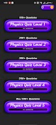 برنامه‌نما Physics Quiz Pro | MCQs عکس از صفحه