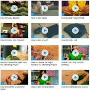 뜨개질 방법 (가이드) 포스터