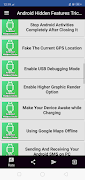 Android Hidden Tricks imagem de tela 2