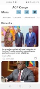 Agences Presse RDC imagem de tela 1