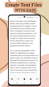 TxT Editor: Create & Edit Text 스크린샷 2