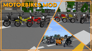 Motorbikes Mod Minecraft Ekran Görüntüsü 4