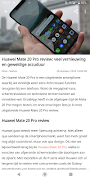 DroidApp - Android nieuws syot layar 1