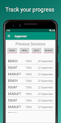 Juggernaut Powerlifting Log syot layar 2
