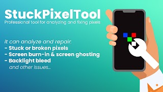 پوستر Stuck Pixel Tool