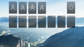 Solitaire Mountain Top Theme screenshot 3