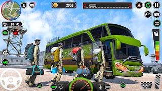 Army Bus Game : Bus Simulator скриншот 2