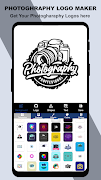 Photography Logo Maker capture d'écran 1