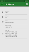 Cryptographic ID screenshot 1
