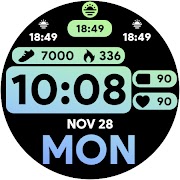 برنامه‌نما [DW] Colored Watch عکس از صفحه