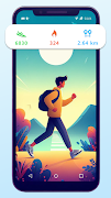 برنامه‌نما Pedometer - Step Counter App عکس از صفحه