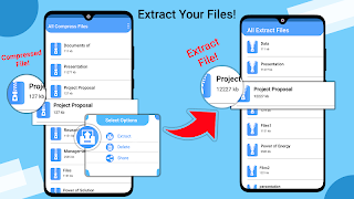 برنامه‌نما فایل خوان Zipunzip عکس از صفحه