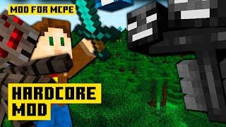 Hardcore Mod for Minecraft PE скриншот 7