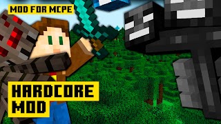 برنامه‌نما Hardcore Mod for Minecraft PE عکس از صفحه