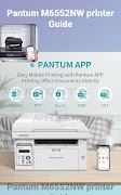 Pantum M6552NW printer Guide Ekran Görüntüsü 1