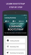 Learning Bootstrap 4  - Tutori 포스터