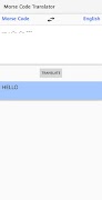 Morse Code Translator ภาพหน้าจอ 2