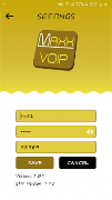 برنامه‌نما Maxx Voip عکس از صفحه