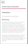 برنامه‌نما Infectious Disease Compendium عکس از صفحه