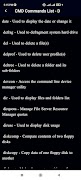 CMD Commands Prompt List Guide تصوير الشاشة 2