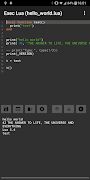 Exec Lua - Lua IDE & HTTP/MQTT Plakat