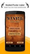 Wanted Poster Maker پوسٹر