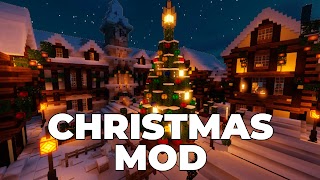 Christmas Mod Minecraft PE-poster