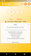 Age Calculator ภาพหน้าจอ 1