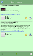 RSS reader captura de pantalla 2