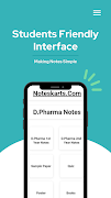 Noteskarts D.Pharma Notes پوسٹر