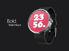Bold Design Watch face पोस्टर
