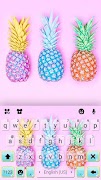 Colorful Pineapples 主题键盘 截图 4