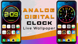 Analog & Digital Clock اسکرین شاٹ 7