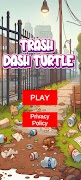 Trash Dash Turtle plakat
