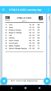 HTML5-CSS3 Training App-450Prg स्क्रीनशॉट 3