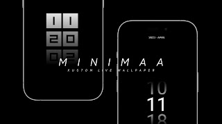 Minimal Wallpaper - KLWP Pro โปสเตอร์