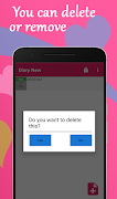 Personal Diary With Lock ảnh chụp màn hình 7