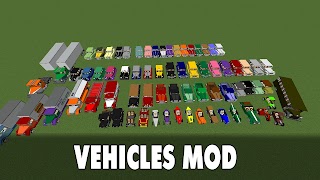 Vehicles Mod for Minecraft PE โปสเตอร์