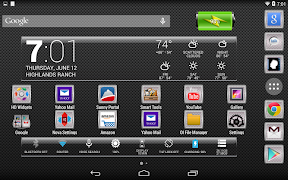 برنامه‌نما LC Carbon Silver Theme عکس از صفحه