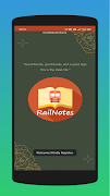 RailNotes capture d'écran 1